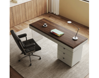 High end solid wood retro desk