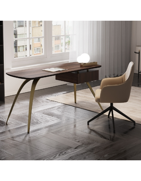 Italian light luxury desk