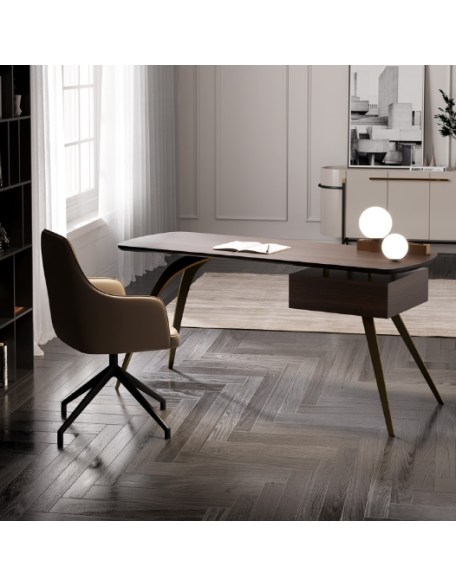 Italian light luxury desk