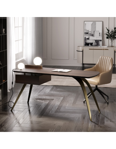 Italian light luxury desk